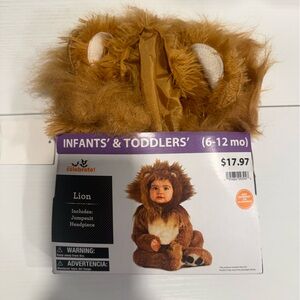Infant Lion costume 6-12mo